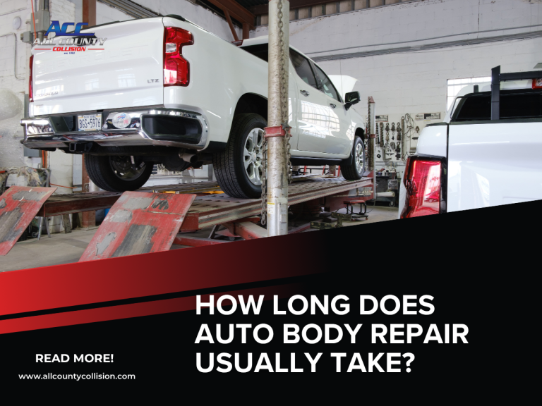 How Long Does Auto Body Repair Usually Take